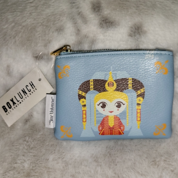 🎉SALE🎉 Our Universe Star Wars Chibi Queen Amidala & Leia Coin Purse - Picture 4 of 5